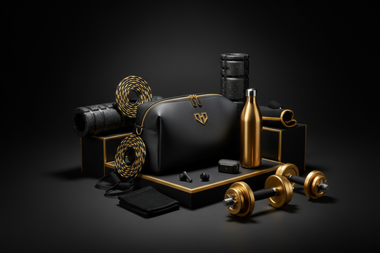 Gym Elevate Package in gold and black